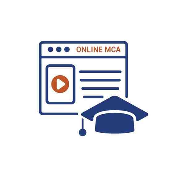 Online MCA course logo