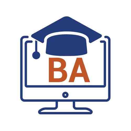 Online BA (Bachelors of Arts) course logo