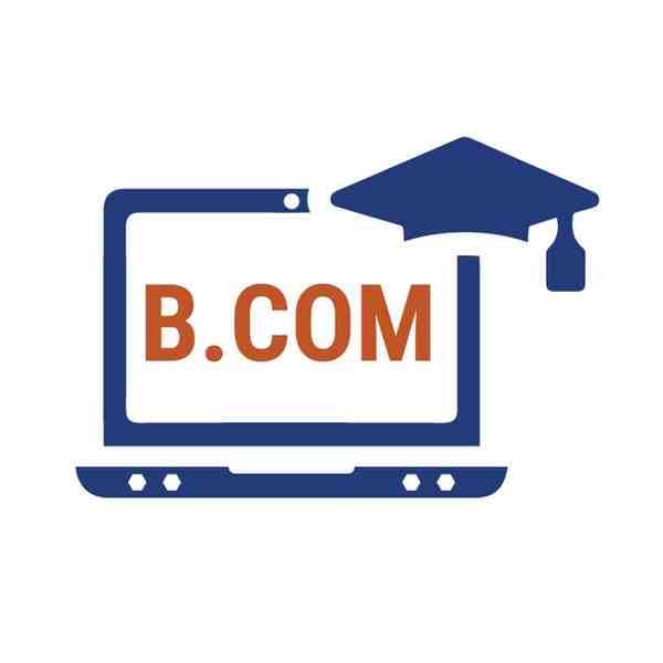 Online B.Com (Bachelors of Commerce) course logo