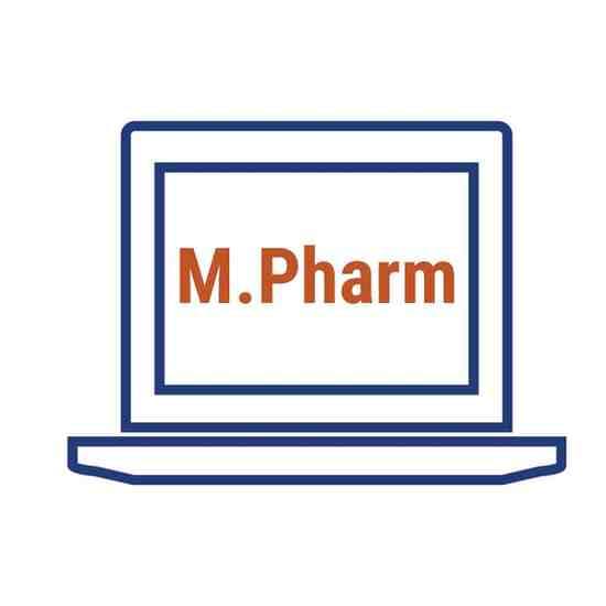 M. Pharma (Masters of Pharmacy) course logo