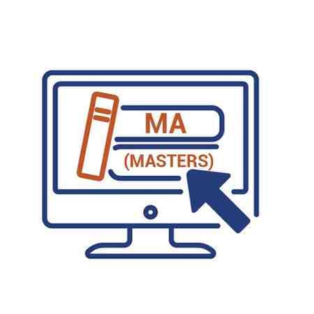 Online MA (Masters of Arts) course logo