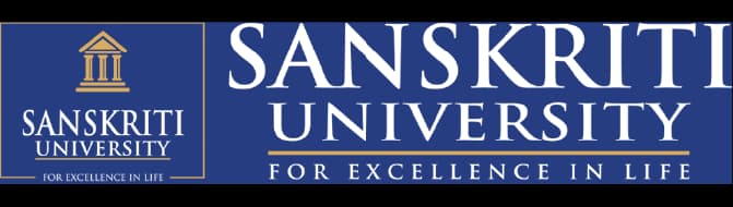 Sanskriti University logo