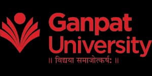 Ganpat University logo