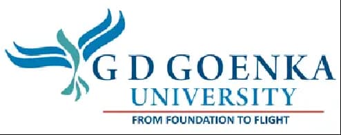 G.D. Goenka University logo