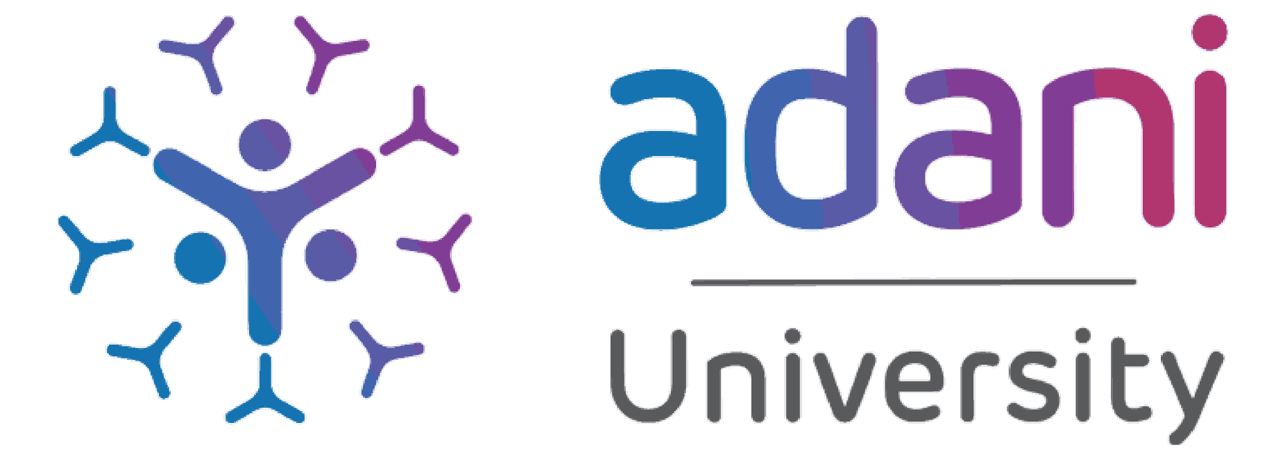 Adani University logo